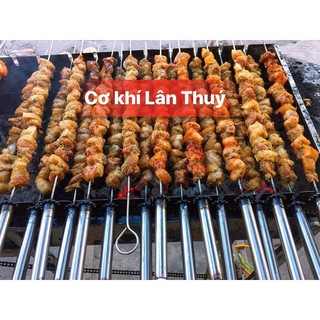 Xiên nướng gà, vịt, cá