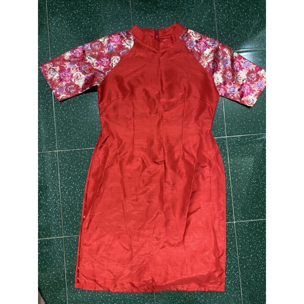 Áo dài gấm bigsize