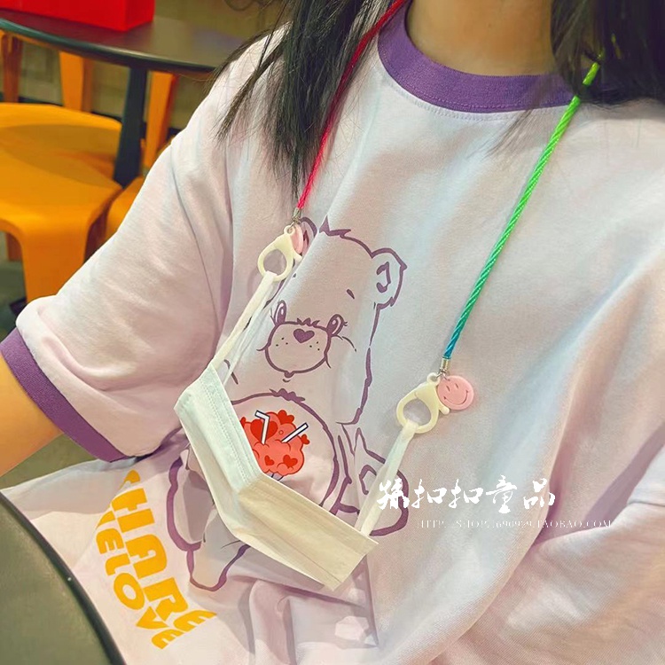 DÂY ĐEO KHẨU TRANG -  DÂY ĐEO KÍNH MINI CLEF- VÒNG HẠT CƯỜM - DÂY PHA LÊ LẤP LÁNH - DÂY ĐEO OMBRE MẶT CƯỜI CHỐNG TRƯỢ