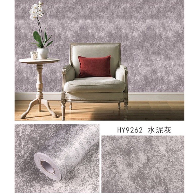 giấy decal dán tường giả xi măng khổ 45cm có keo sẵn | BigBuy360 - bigbuy360.vn