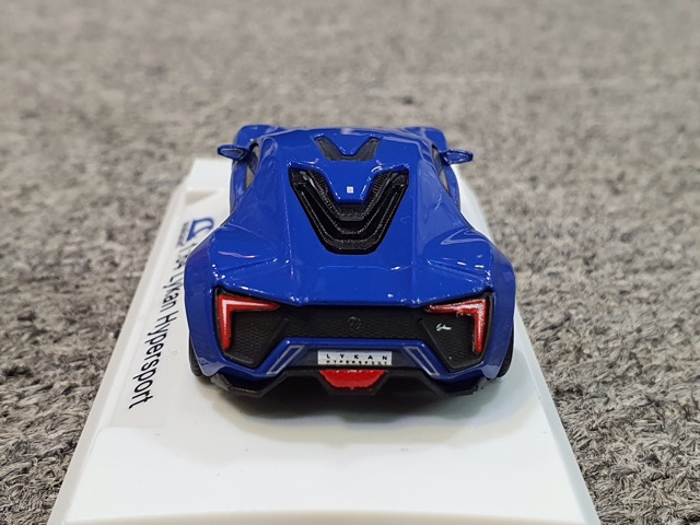 Xe Mô Hình Lykan Hypersport 1:64 Smallcarart ( Xanh Dương )