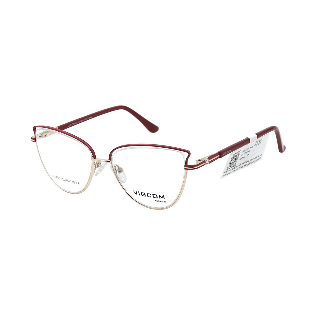 (Hàng chính hãng) Gọng kính nam nữ Vigcom VG1790 màu sắc thời trang