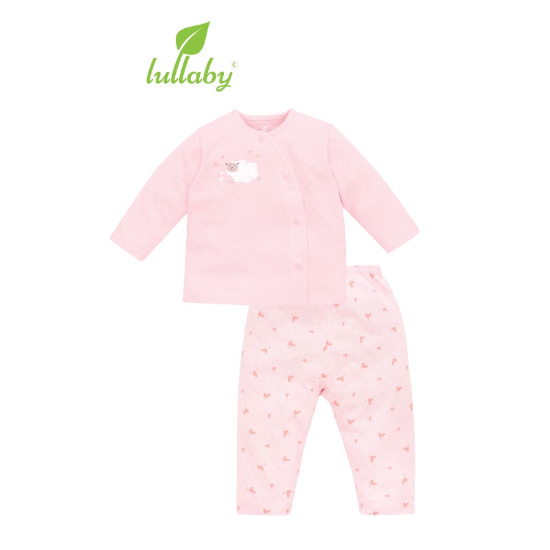 Lullaby - Bộ quần áo cài lệch - NH609-610P - BST Pointelle 2021