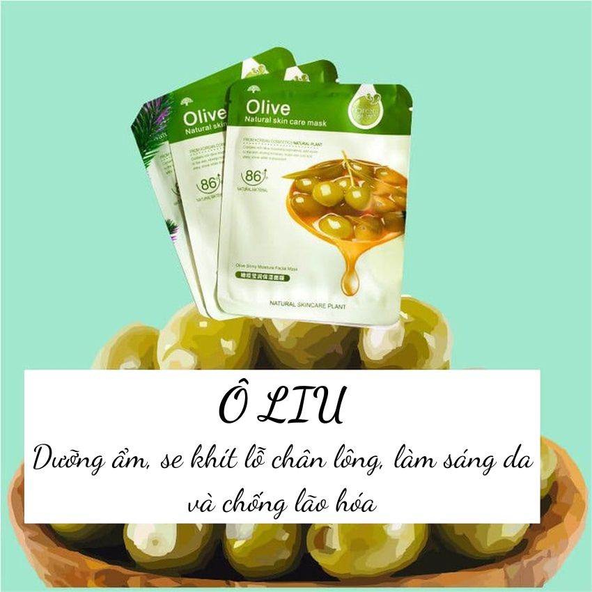 Mặt nạ giấy dưỡng da 5 vị trái cây thải độc kiểm soát dầu chăm sóc tái tạo giảm thâm nắm trắng hồng rạng rỡ Kho Sỉ