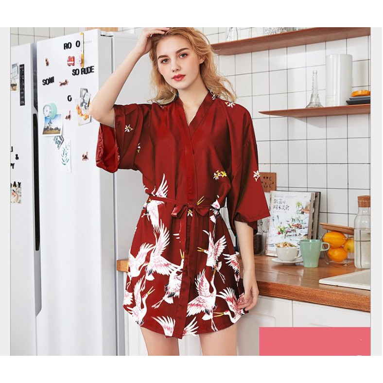 Áo choàng lụa(Hàng Cao Cấp) | BigBuy360 - bigbuy360.vn