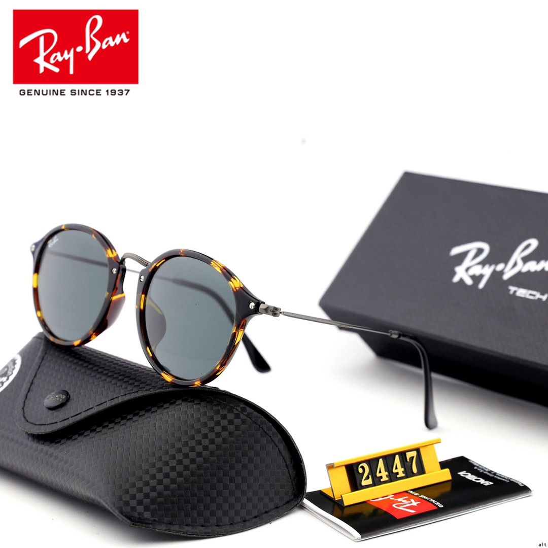 Wayfarer Ray-Ban_ chính hãng Kính râm 2021 Thời trang Hàn Quốc mới Kính râm nam nữ một mảnh Cặp đôi hợp thời trang Du lịch ngoài trời Kính râm lái xes