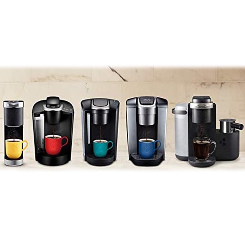 Bộ lọc cà phê tái sử dụng Tương thích với Keurig My K-Cup 1.0 '2.0 Tất cả các máy pha cà phê tại nhà Keurig ( Đen , 2 cái