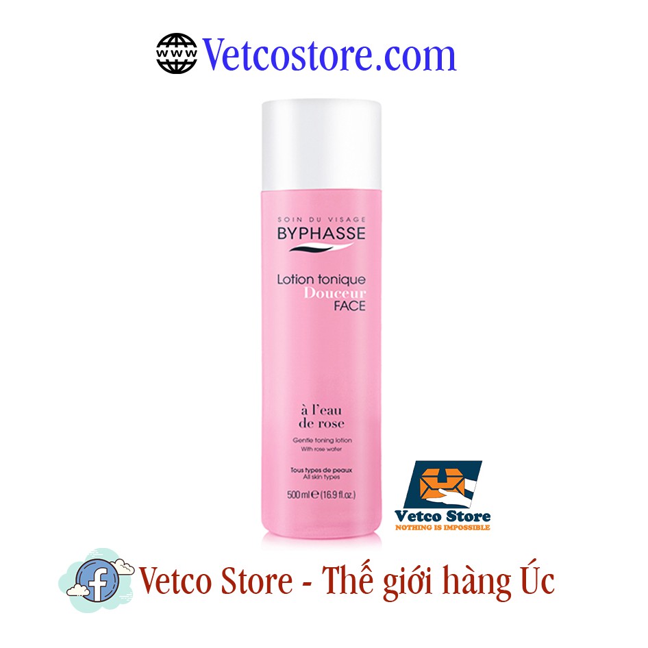 Toner Byphasse Lotion tonique Douceur face 500ml Shopee Việt Nam