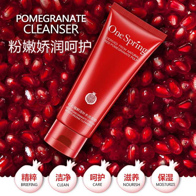 Sữa Rửa Mặt Lựu Đỏ One Spring 100gram