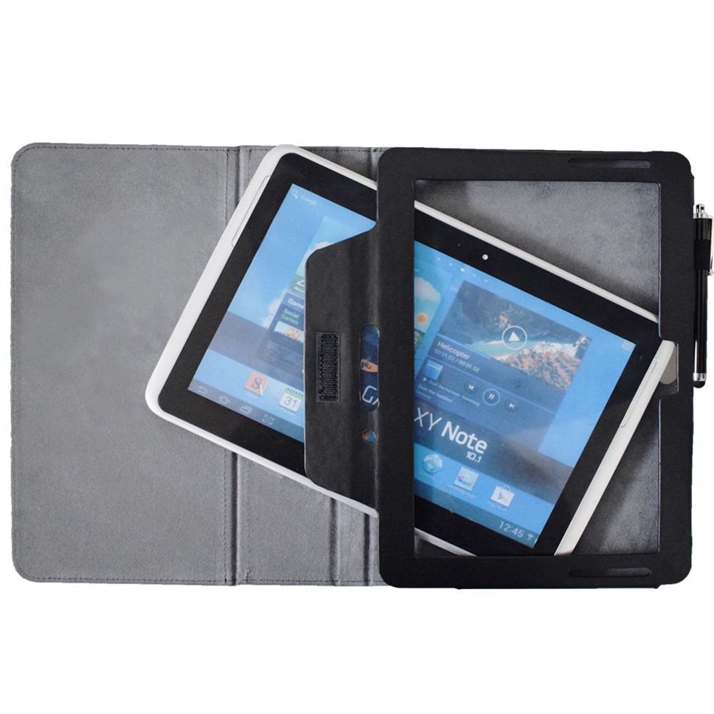 Bao da máy tính bảng màu trơn thiết kế sang trọng cho Samsung Galaxy Note 10.1(2012) GT-N8000 N8010 N8013 N8020 | BigBuy360 - bigbuy360.vn