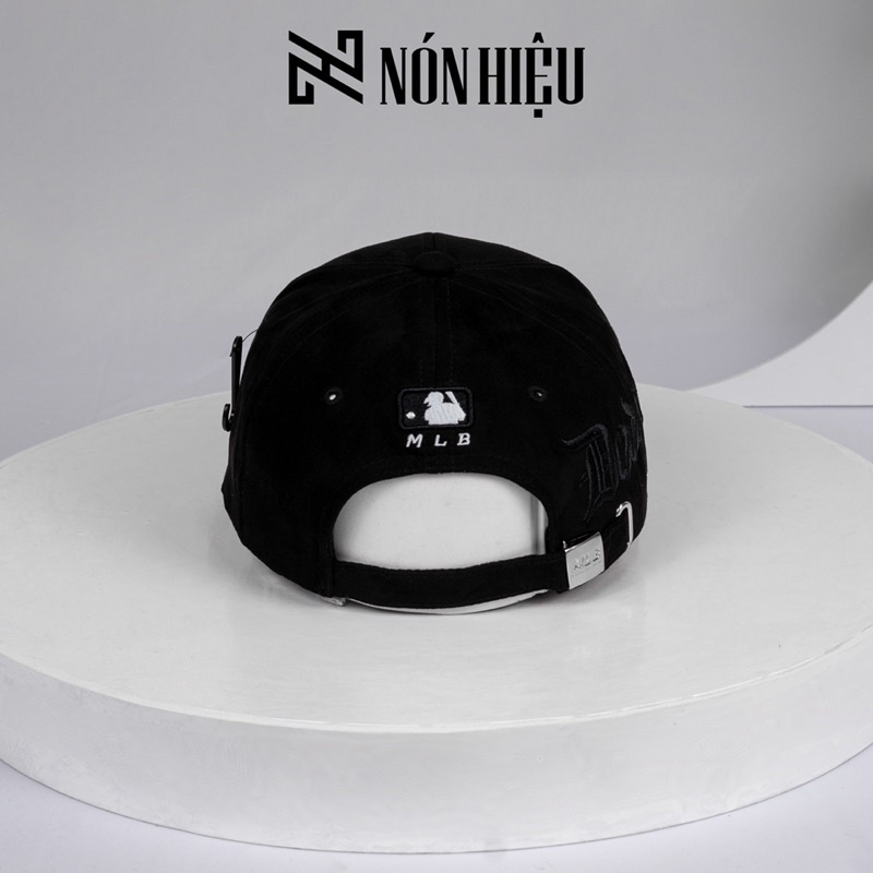 Mũ lưỡi trai cao cấp LA Da lộn Made In Korea Full Tem Mark hãng