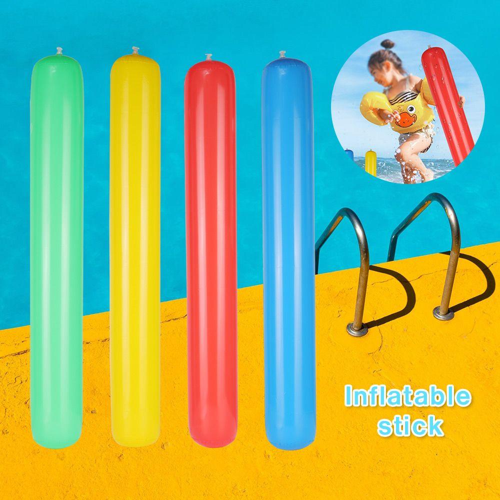 Bộ 4 Que Bơm Hơi Bằng PVC Nhiều Màu Tiện Dụng Cho Bể bơi / Bãi Biển
