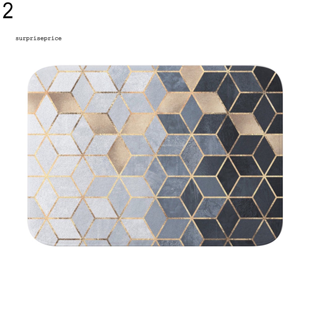 Thảm chùi chân chống trượt họa tiết mèo / mèo dễ thương