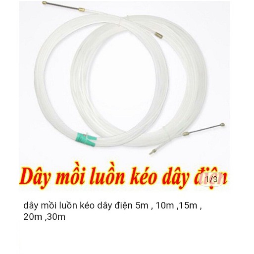 Dây mồi luồn kéo dây điện 5m 10m 15m 20m 25m 30m