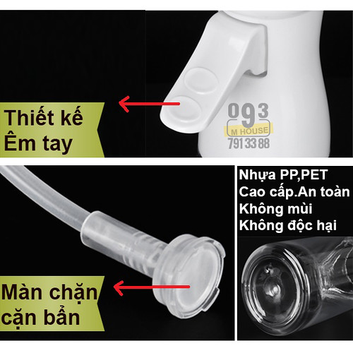 Chai Xịt Đựng Dầu Phun Sương, Bình Phun Nước Giấm 210 ml, Phụ Kiện Nồi Chiên Không Dầu