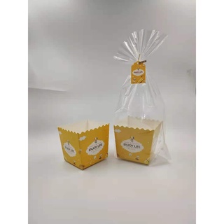 Combo 100 set túi cookies đựng bánh