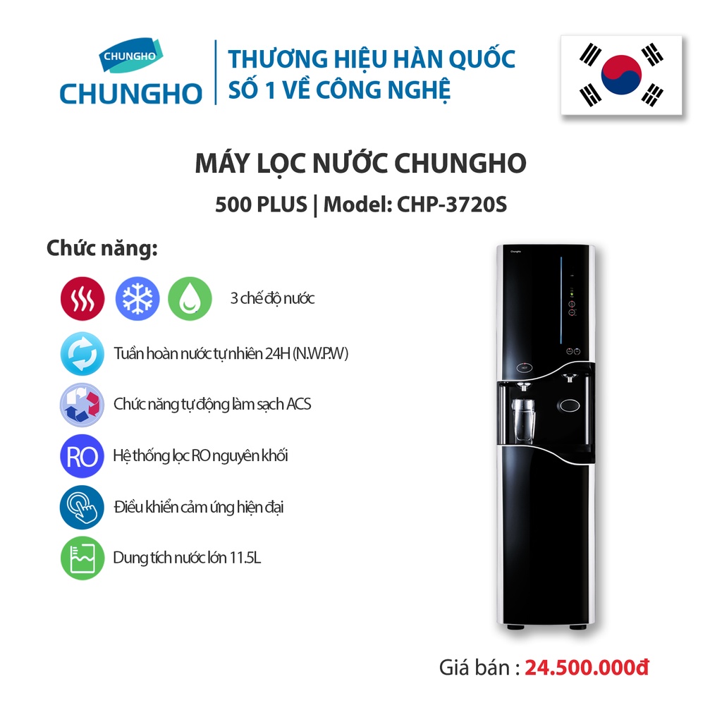 Máy lọc nước RO Chungho CHP-3720S