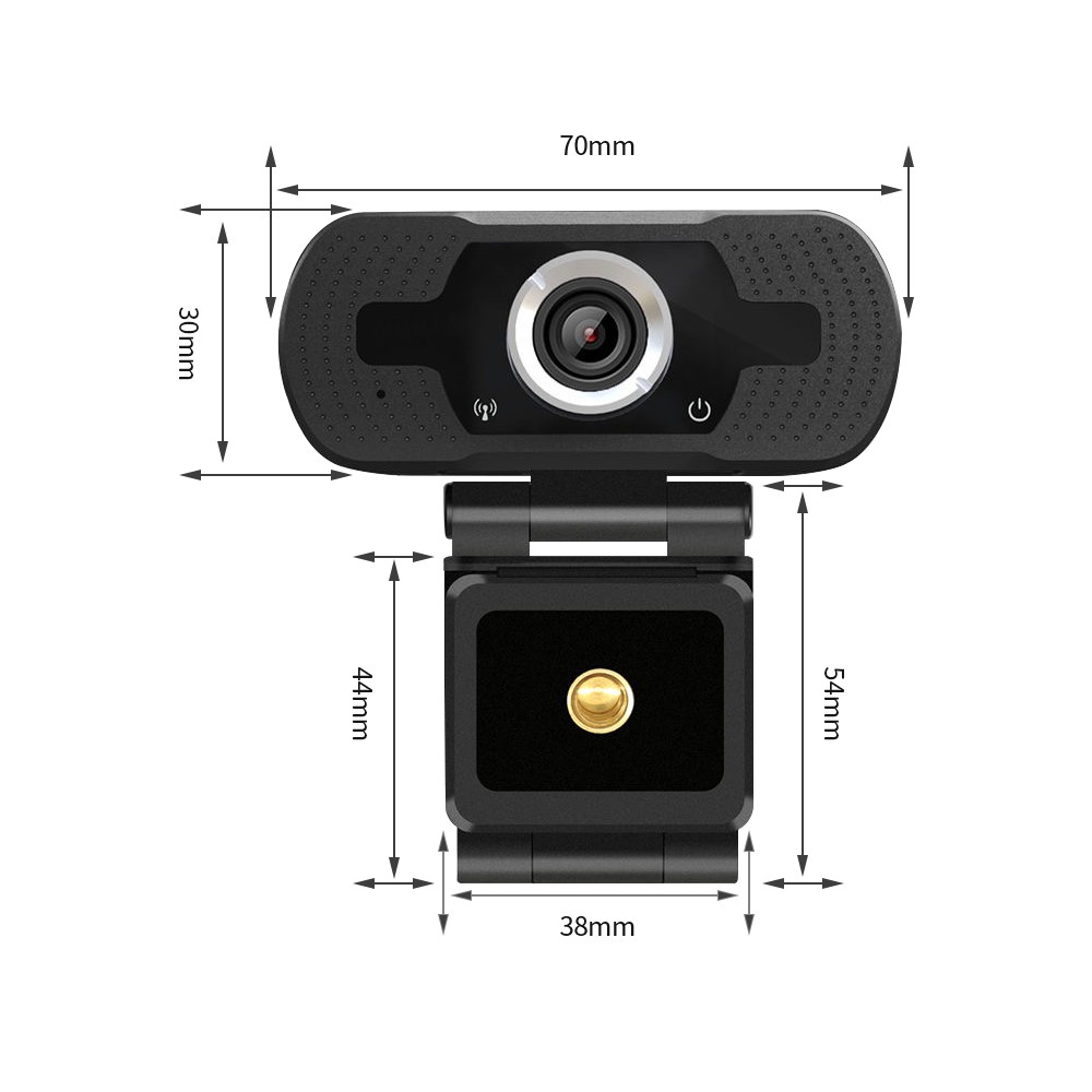 Webcam LOOSAFE 1080P USB HD Camera có Mic cho Máy tính để bàn Máy tính xách tay