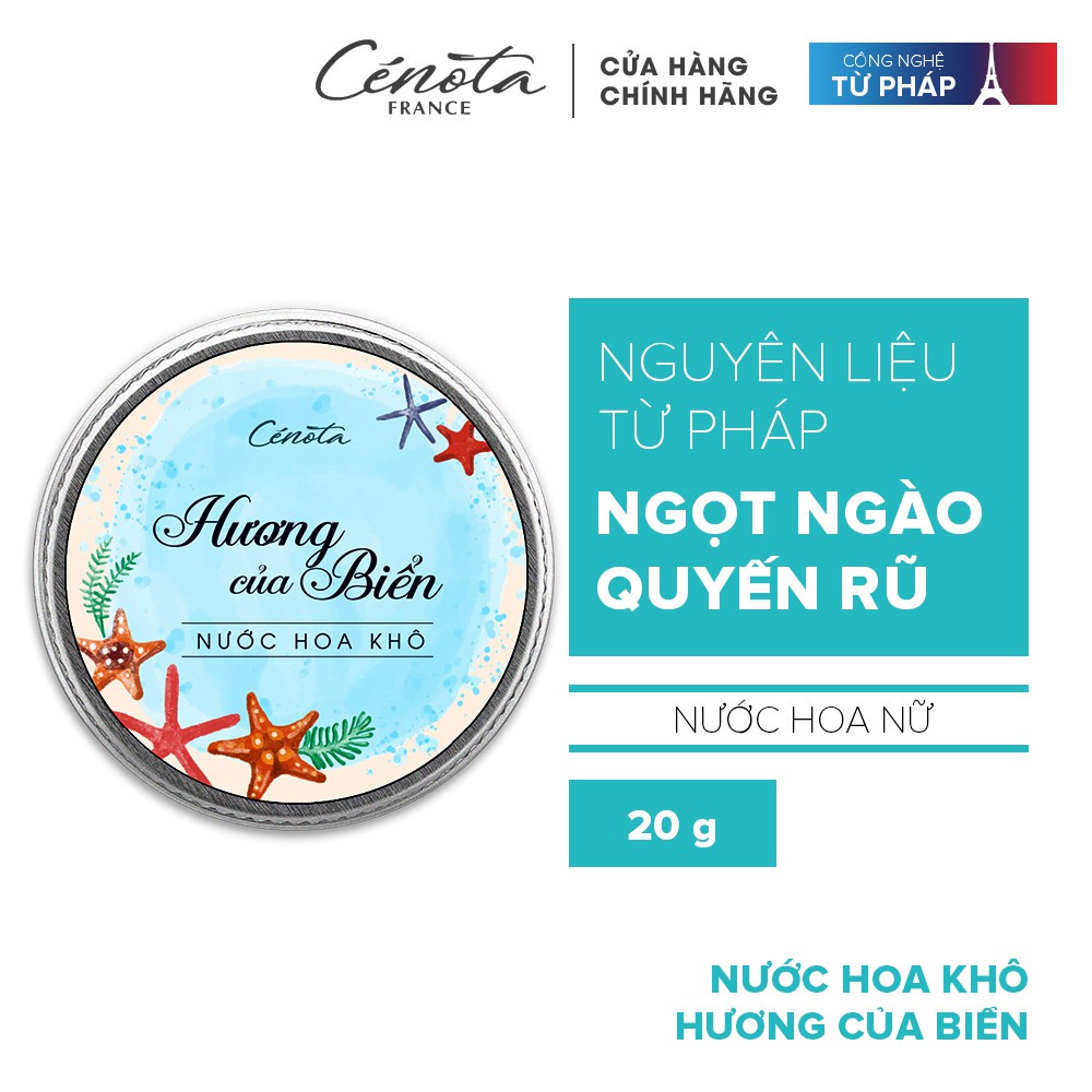 Nước Hoa Khô Cenota Hương Của Biển Ngọt Ngào Quyến Rũ 20g