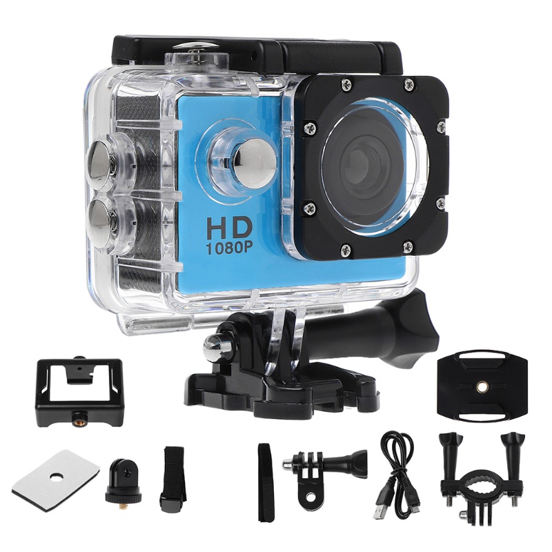 Mũ Bảo Hiểm Tích Hợp Camera 1080P Chống Thấm Nước