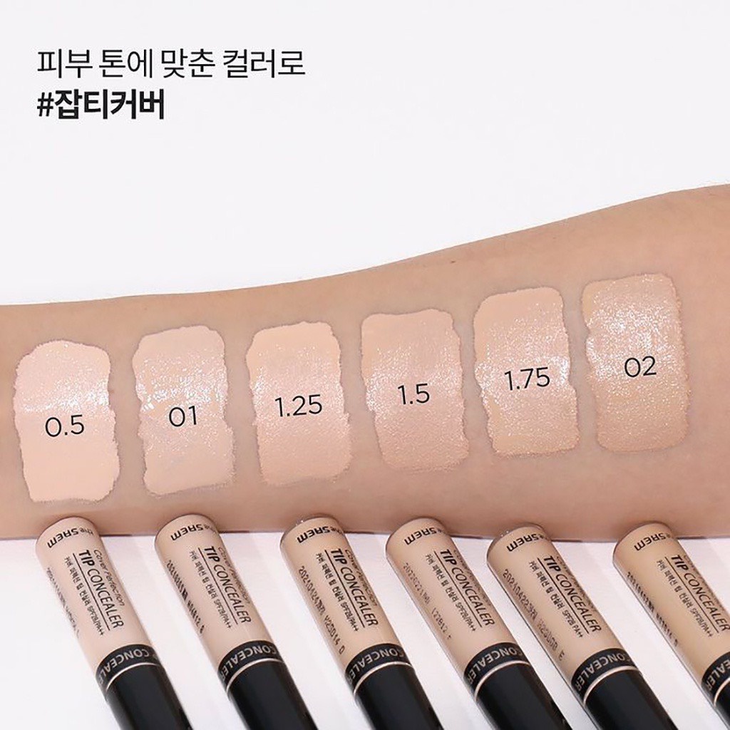 Kem che khuyết điểm The Saem Cover Perfection Tip Concealer