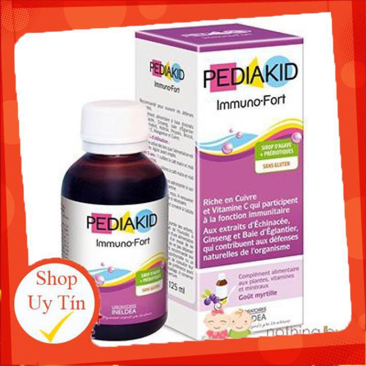 [ CHÍNH HÃNG] Vitamin Pediakid Immuno-Fort Tăng Sức Đề Khàng Cho Bé