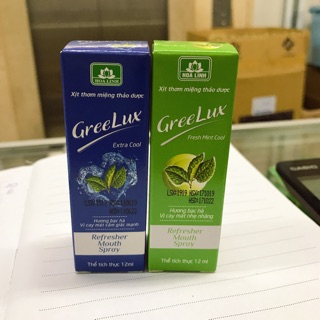 Xịt thơm miệng thảo dược Greelux