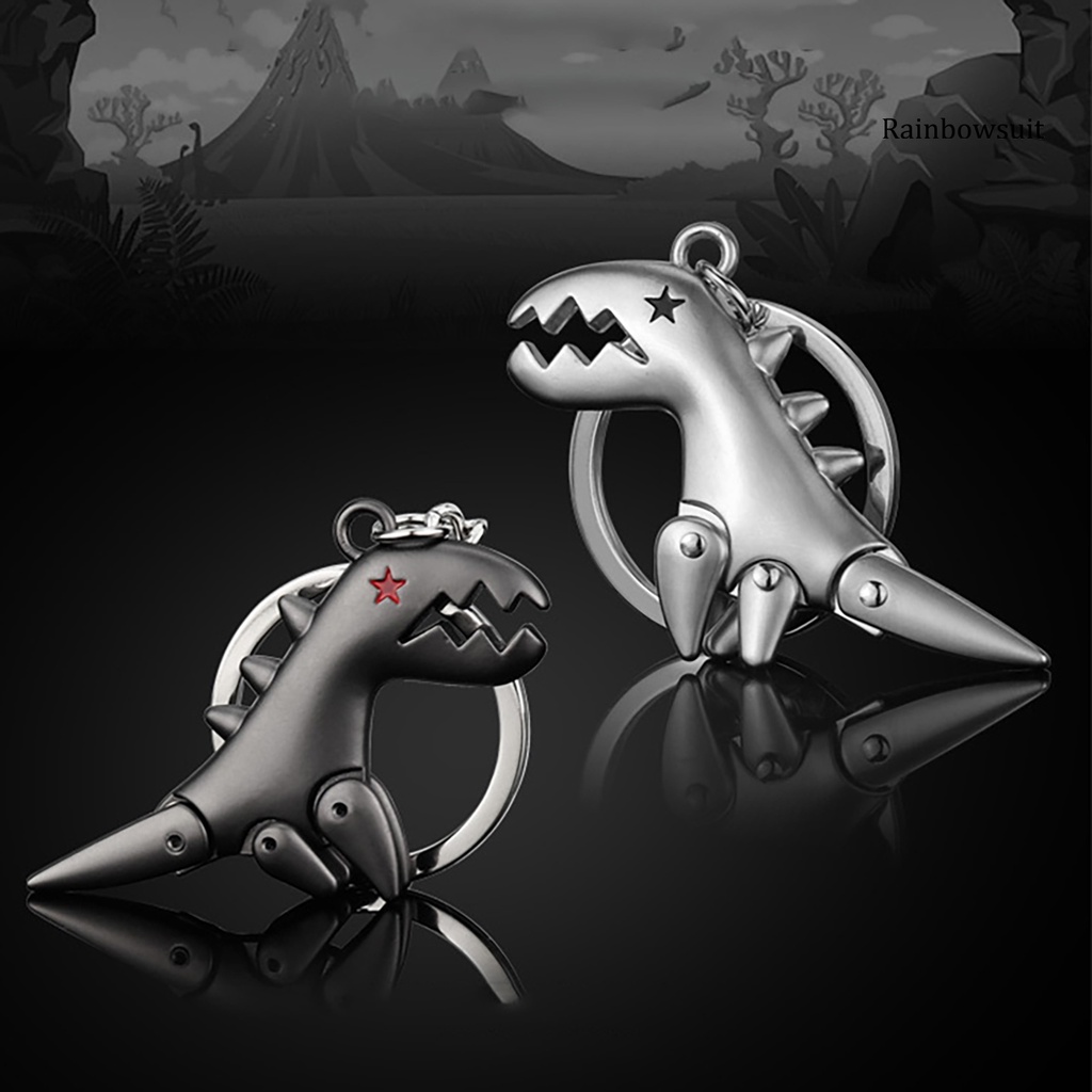 Móc Chìa Khóa Hình Khủng Long Phong Cách Retro