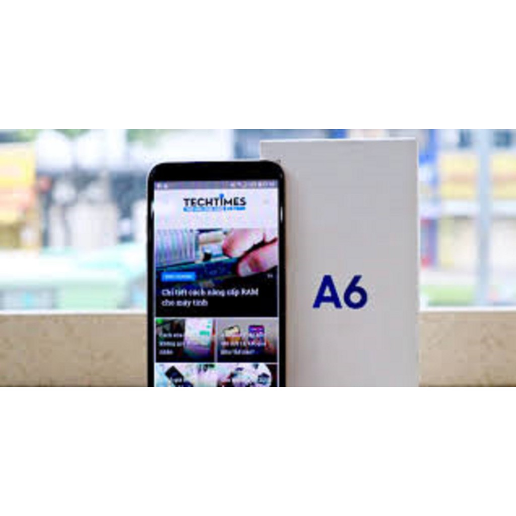 điện thoại Samsung Galaxy A6 2018 2sim ram 3G/32G mới CHÍNH HÃNG, chiến PUBG/FREE FIRE siêu mượt | BigBuy360 - bigbuy360.vn