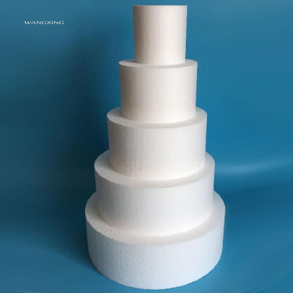 Bánh kem tầng giả bằng xốp 10/12/14/16inch dùng trang trí tiệc cưới