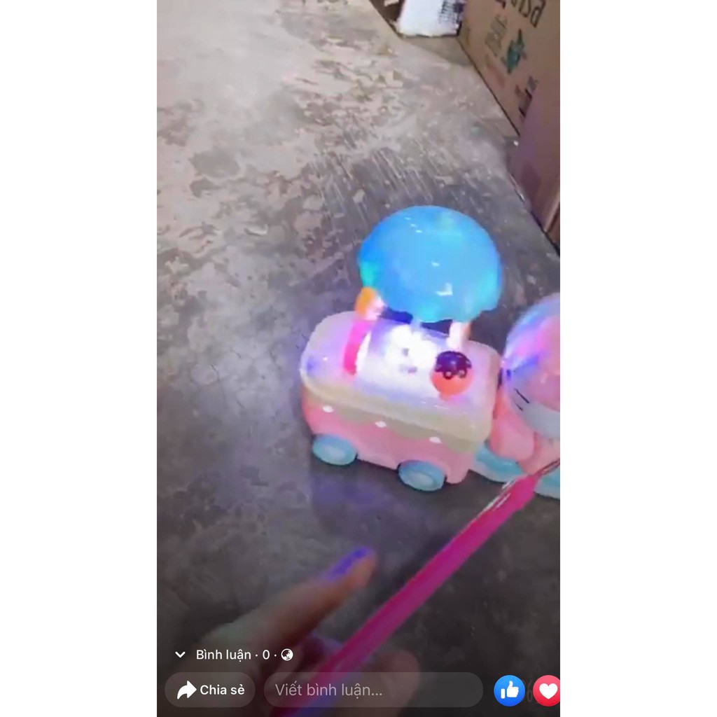 Đồ chơi xe kem di động cho bé yêu