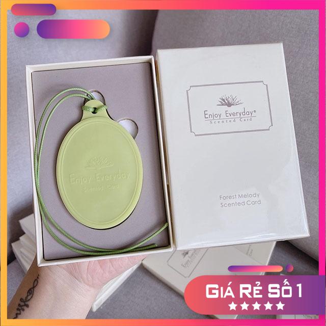 Sáp Thơm Enjoy Everyday Scented Card Treo Tủ Quân Áo , Ô Tô , Nhà Vệ Sinh Khử Mùi Ẩm Mốc