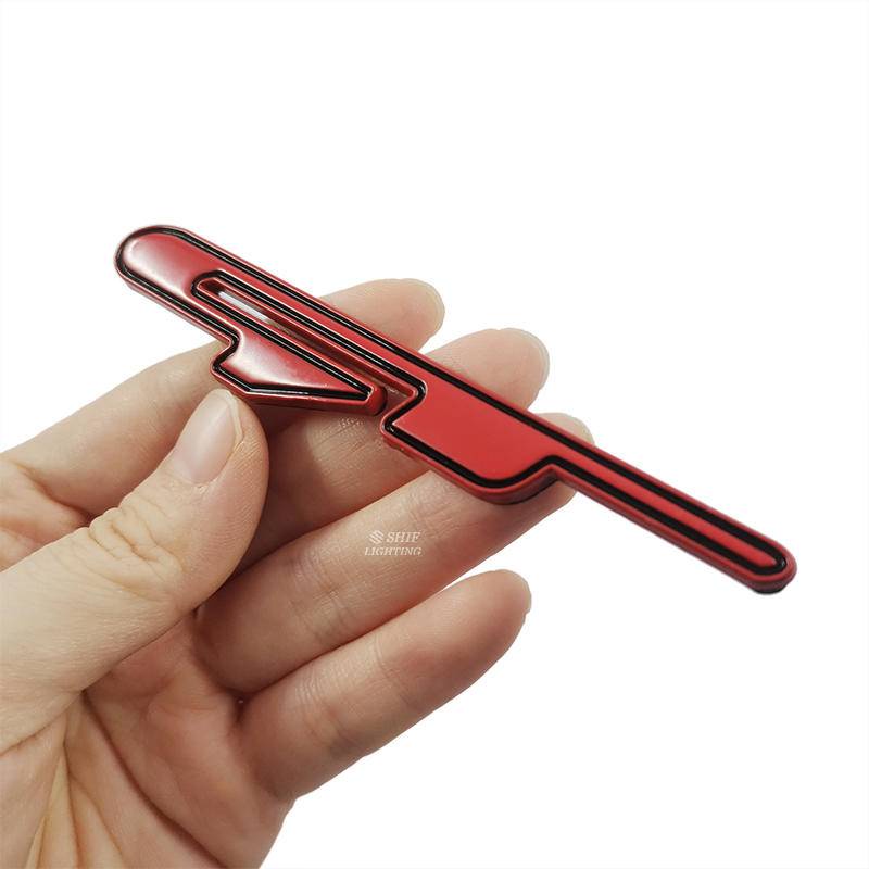 FENDER 1 Miếng dán kim loại trang trí xe hơi hình logo GT