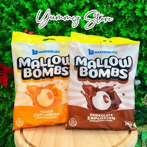 Kẹo Gòn Có Nhân Mallow Bombs Markenburg