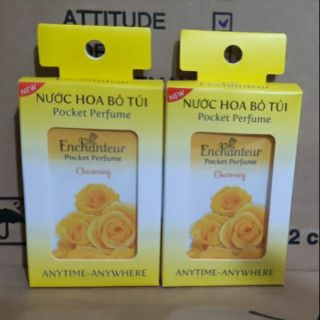 Combo 2 chai nước hoa bỏ túi Enchanteur Charming 18ml*2