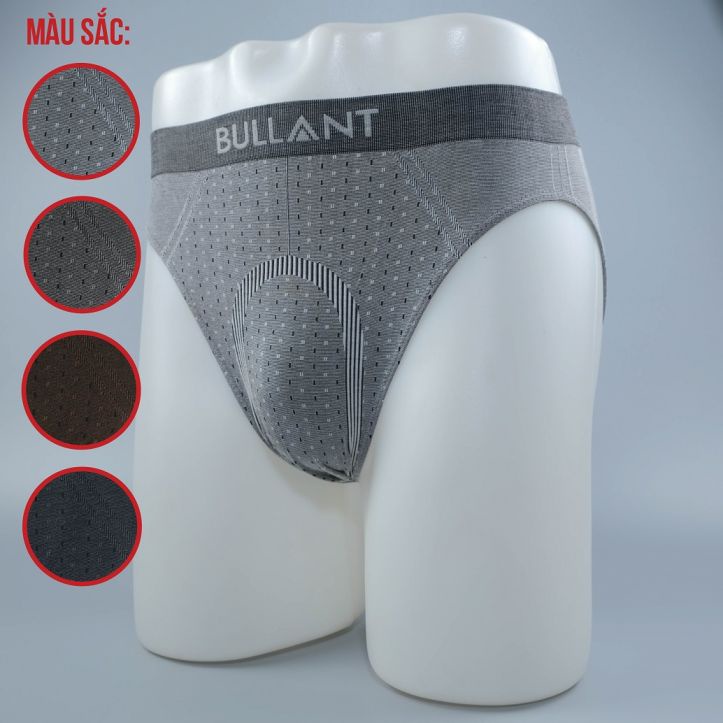 Quần Lót, Sịp Nam Cao Cấp Bullant Sợi Tre Dệt 3D Kháng Khuẩn, Thấm Hút, Thoáng Mát - BULL.01