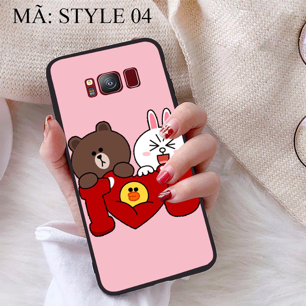 Ốp lưng Samsung S8 viền dẻo TPU BST Phong cách