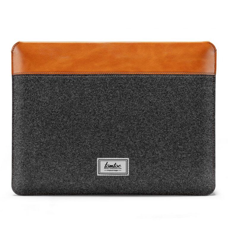 Túi chống sốc Tomtoc Felt & Pu Leather For Macbook PRO/AIR 13"/16" New - H16