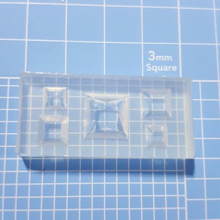 Khuôn silicon đúc hạt đá resin 3d KHC-02