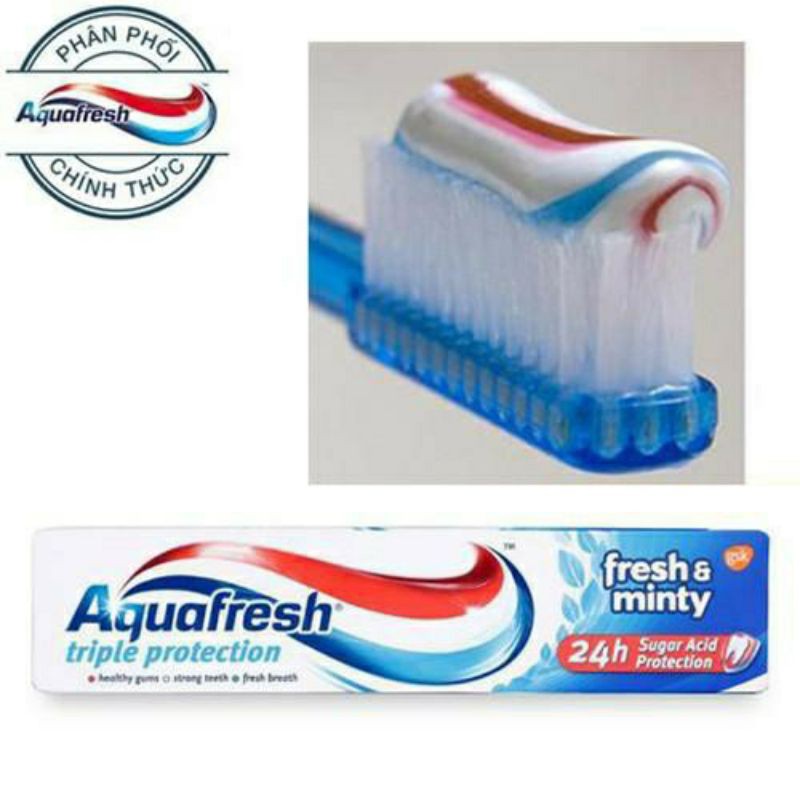 Kem đánh răng Aquafresh triple protection 100ml [GIÁ HỦY DIỆT]