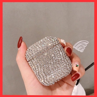 Ốp Airpod 1/ 2/ Pro 🍁 FREESHIP 🍁  Đính Đá Trắng - PTcase