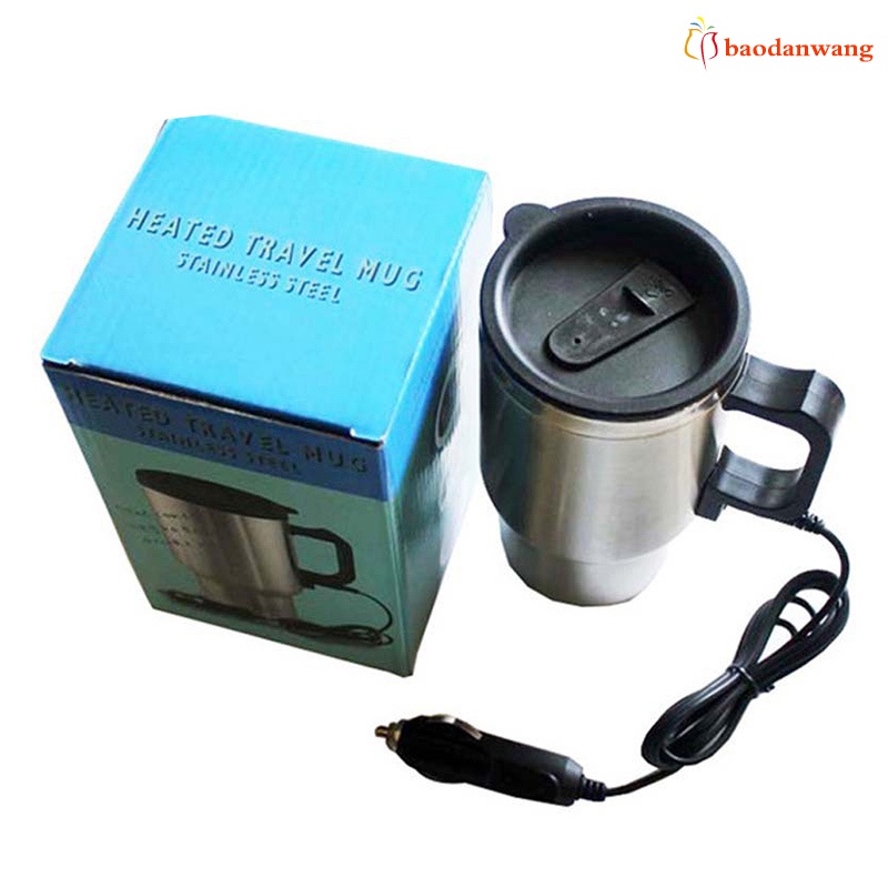 Bình đun nước giữ nhiệt siêu tốc bằng thép không gỉ tiện lợi với dung tích 450ml