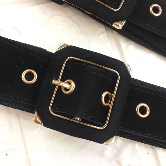 thắt lưng nữ:chun co giãn,bản 4cm,dây nhung(DLVYC8.G0)