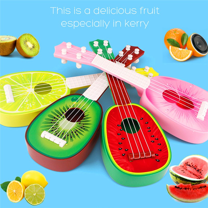 Đàn Ukulele Hình Trái Cây Xinh Xắn Dành Cho Bé