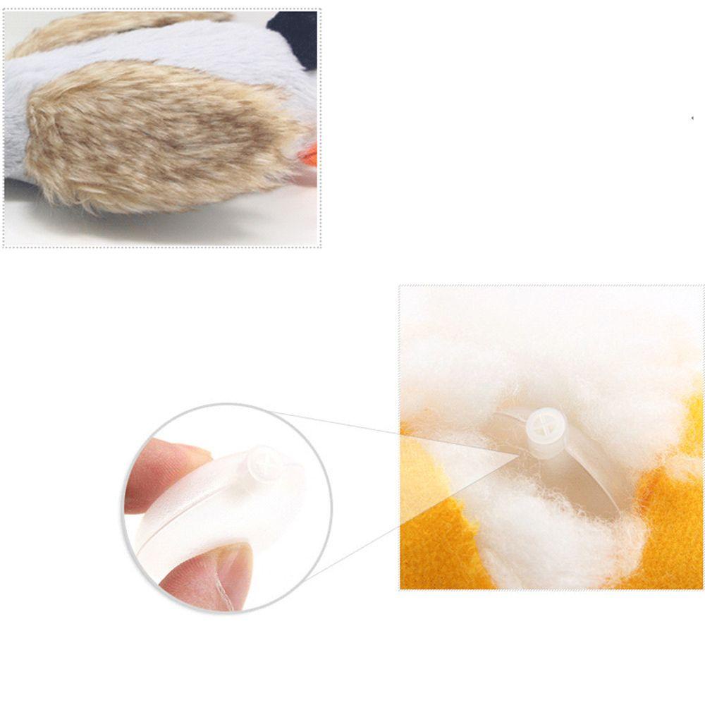 LAYOR1 Đồ Chơi Vịt Nhồi Bông Dễ Thương Kèm Dây Thừng Nhai Gặm Cho Thú Cưng LAYOR1