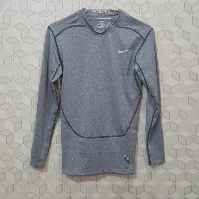 Áo Khoác Bóng Chày Dài Tay Po665e6- Nike Pro Combat E564f65s