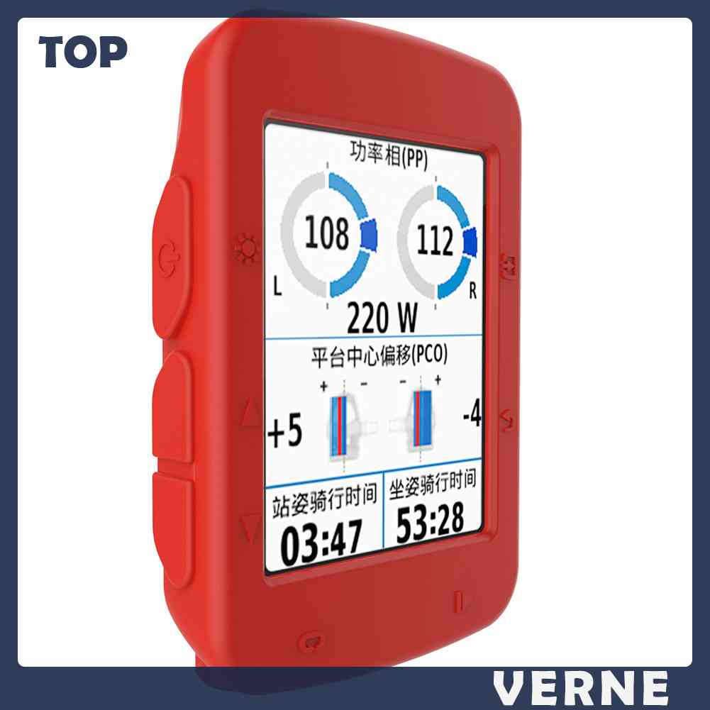 Vỏ Silicon Cao Su Mềm Bảo Vệ Đồng Hồ Garmin Edge 520
