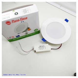 Đèn LED Âm trần Downlight Φ 115/ 90/ 5W-7W Rạng Đông