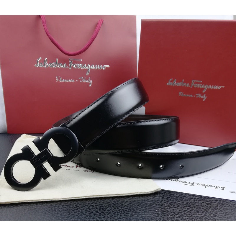 Thắt Lưng  Ferragam-o Thắt Lưng Da Phong Cách Công Sở Lịch Lãm Cho Nam