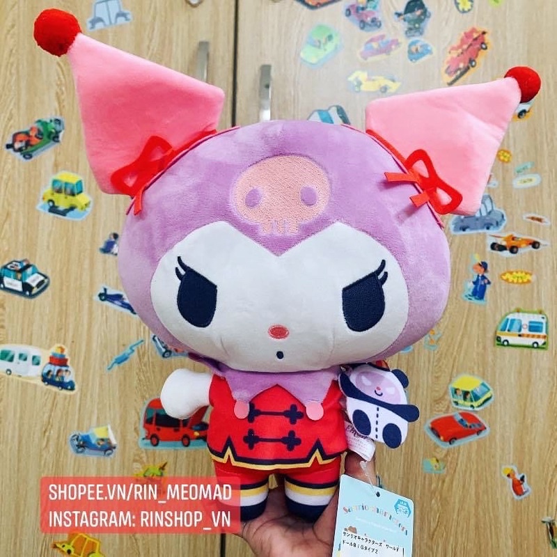 [TOREBA] Thú bông Sanrio Characters - World Doll Big Type 2 - Pompompurin - Kuromi